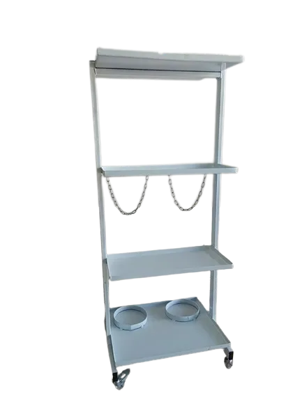 ESTANTE PARA ANESTESIA E EQUIPAMENTOS