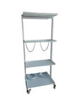 ESTANTE PARA ANESTESIA E EQUIPAMENTOS
