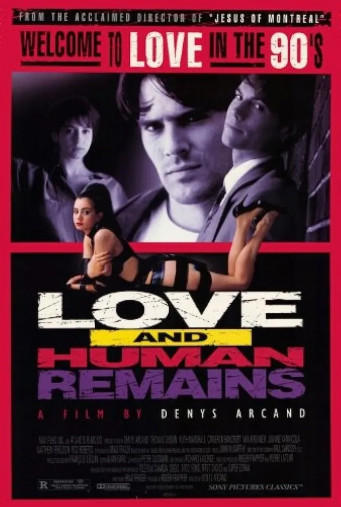 Amor e Restos Humanos (1993) Denys Arcand DVD - legendas em português