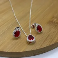 Conjunto de Prata 950 - vermelho - CJT303 - Foto 3