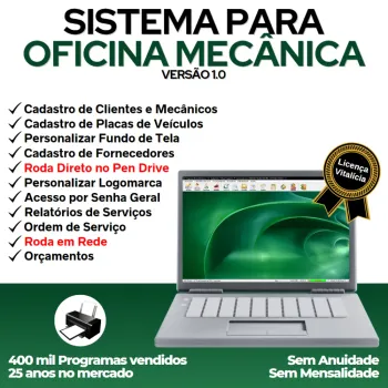 Sistema Ordem de Serviço Oficina Mecânica v1.0