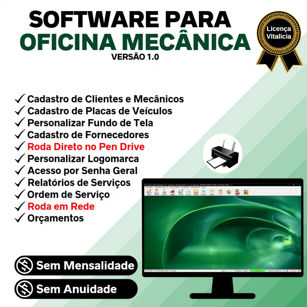 Software Ordem de Serviço Oficina Mecânica v1.0