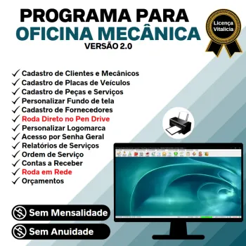 Programa Ordem de Serviço para Oficina Mecânica e Produtos v2.0