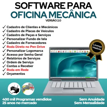Software Ordem de Serviço para Oficina Mecânica e Produtos v2.0 - FpqSystem