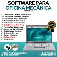 Software Ordem de Serviço para Oficina Mecânica e Produtos v2.0 - FpqSystem — imagem principal