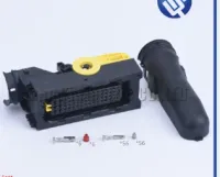 CONECTOR ECU 62 PINOS FEMEA PRETO
