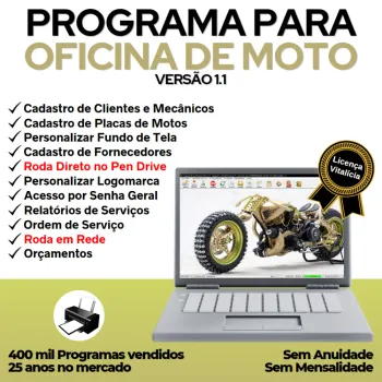Programa OS Oficina Mecânica Moto  v1.1