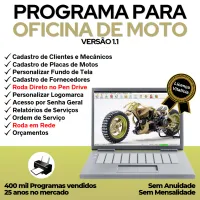 Programa OS Oficina Mecânica Moto  v1.1 — imagem principal