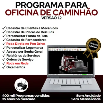 Programa OS Oficina Mecânica Caminhão v1.2