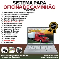 Sistema OS Oficina Mecânica Caminhão + Financeiro v4.2 — imagem principal