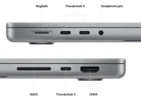 APPLE MACBOOK PRO 2023 MPHH3LL/A M2 PRO 10-CORE CPU / MEMÓRIA 16GB / SSD 512GB / LIQUID RETINA XDR 14.2 - SILVER - Foto 4