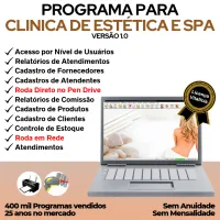 Programa Clinica de Estética e SPA com Produtos v1.0 - FPQsystem — imagem principal