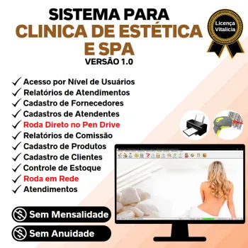 Sistema Clinica de Estética e SPA com Produtos v1.0 - FPQsystem