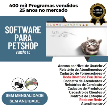 Software para PetShop com e Atendimento v1.0 - FpqSystem