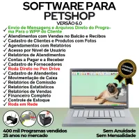Software para PetShop com Agendamento, Vendas e Financeiro v6.0 Plus + WhatsApp - FPQsystem — imagem principal