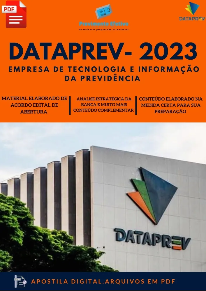 Apostila DATAPREV Gestão Econômico Financeira Ano 2023
