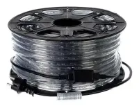 Mangueira Luminosa LED Redonda Rolo 100mts branca fria 13mm - Foto 4