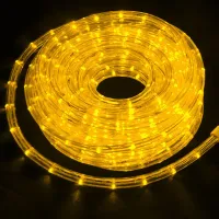 Mangueira Luminosa LED Redonda Rolo 100mts amarela - Foto 2