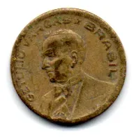1945 - 10 Centavos - COM Sigla OM no Anverso - Moeda Brasil - Foto 3
