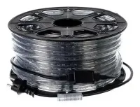 Mangueira Luminosa LED Redonda Rolo 100mts Branca QUENTE 11mm - Foto 8