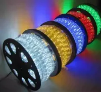Mangueira Luminosa LED Redonda Rolo 100mts VERMELHA 11mm - Foto 5