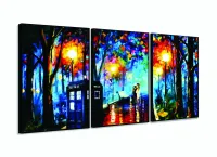 Quadro Decorativo  Sala Escritório Moderno Espaço Amor 120x60 com moldura filete - Foto 3