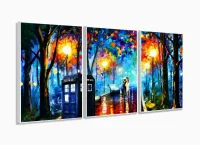 Quadro Decorativo  Sala Escritório Moderno Espaço Amor 120x60 com moldura filete - Foto 4