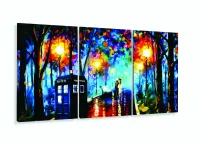 Quadro Decorativo  Sala Escritório Moderno Espaço Amor 120x60 com moldura filete - Foto 5