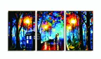 Quadro Decorativo  Sala Escritório Moderno Espaço Amor 120x60 com moldura filete - Foto 6