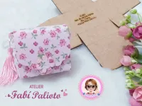 G1.390  Gabarito de Moldes em MDF   Bolsinha Média By Odette 