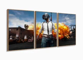 Quadro Decorativo PlayerUnknown