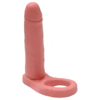ANEL PENIANO COMPANHEIRO SEM VIBRO 12,0  X  2,5 CM BEGE - PRAZER & CIA.                                                   LIBYSEXSHOP - Foto 3