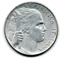 Itália - 1949 - 5 Lire - Foto 2