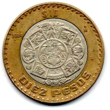 México - 2004 - 10 Pesos