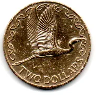 Nova Zelândia - 1999 - 2 Dollars - Polida - Foto 2