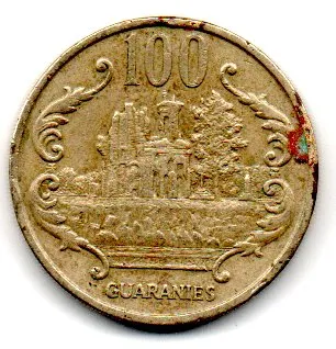 Paraguai - 1990 - 100 Guaranies