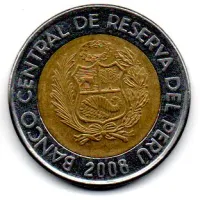 Peru - 2008 - 5 Nuevo Soles