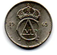 Suécia - 1965 - 10 Ore