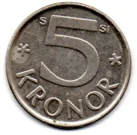 Suécia - 2008 - 5 Kronor - Foto 2