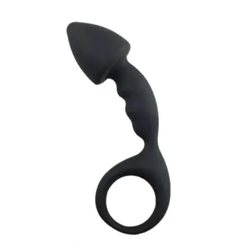 Estimulador de Próstata em Silicone com Alça13 x 3cm - PM-004 - Foto 2