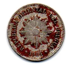 Uruguai - 1924 - 1 Centésimo