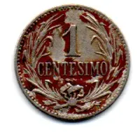 Uruguai - 1924 - 1 Centésimo - Foto 2