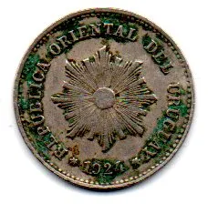 Uruguai - 1924 - 1 Centésimo