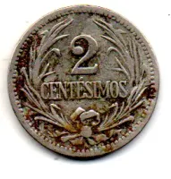 Uruguai - 1901 - 2 Centésimos - Foto 2