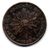 Uruguai - 1869 - 4 Centésimos