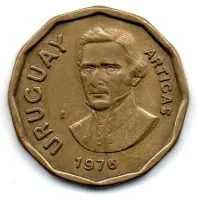 Uruguai - 1976 - 1 Novo Peso