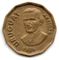 Uruguai - 1976 - 1 Novo Peso