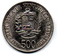 Venezuela - 1998 - 500 Bolívares