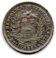 Venezuela - 1973 - 5 Bolívares