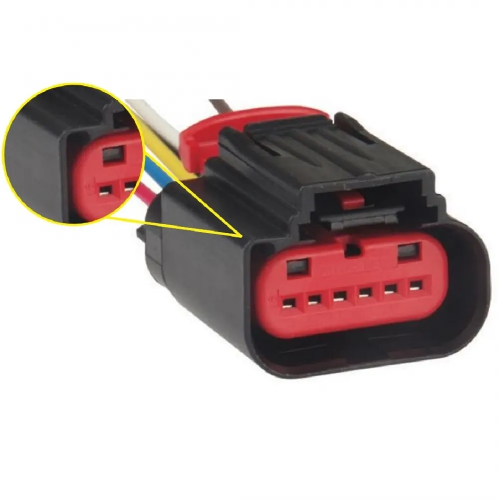 Conector Chicote 6 Vias do Sensor Fluxo de Ar  FORD Fusion Ranger Edge EcoSport Focus